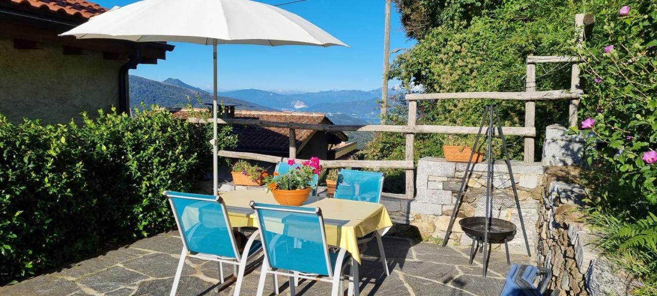 Casa Al Sasso Vila Bedigliora Exterior foto