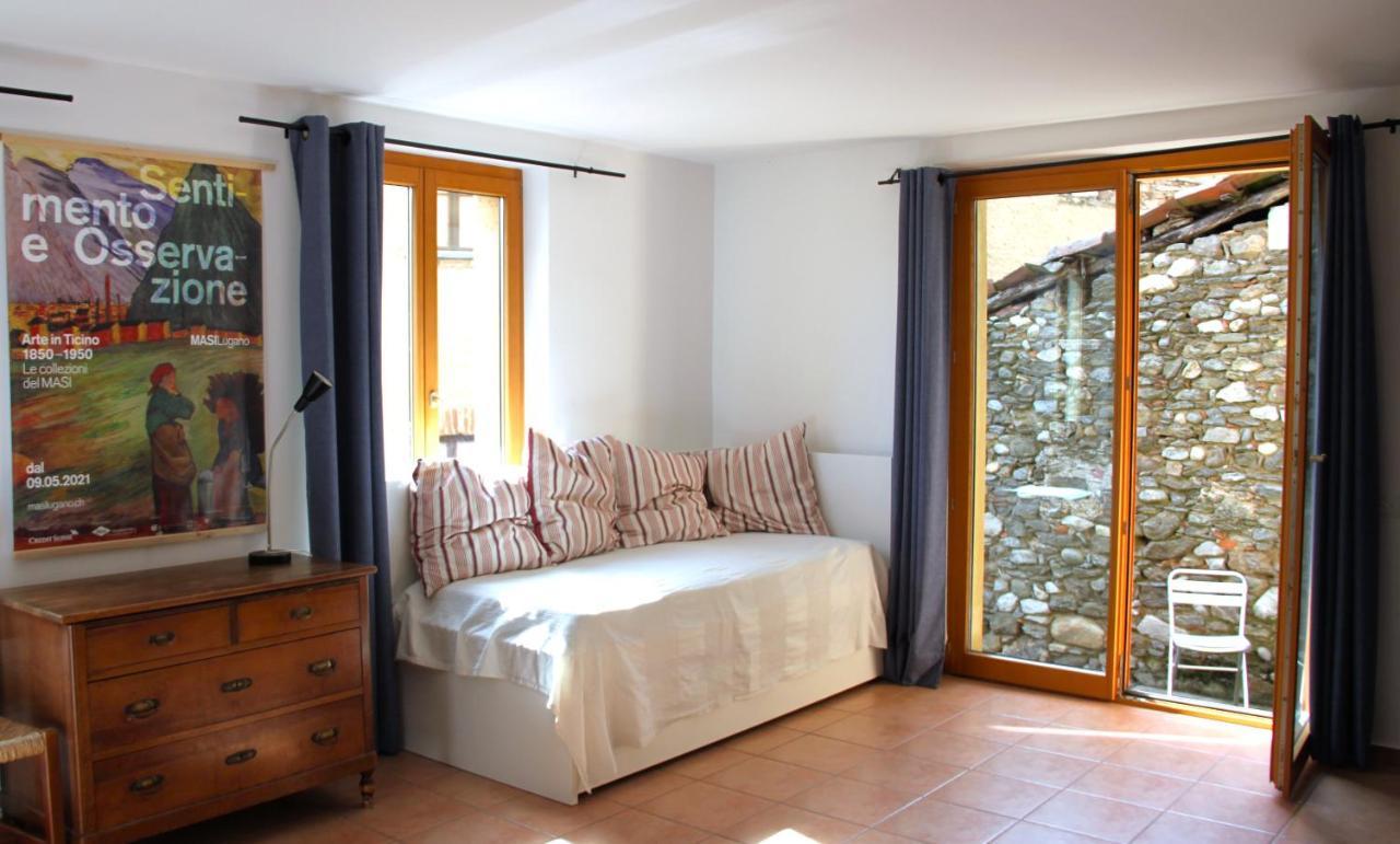 Casa Al Sasso Vila Bedigliora Exterior foto